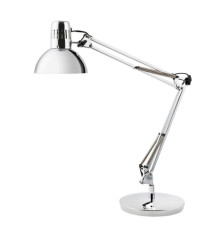 Lampada da tavolo Architect - 11 W - silver - Alba Lampada da tavolo Architect - 11 W - silver - Alba