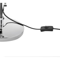 Lampada da tavolo Architect - 11 W - silver - Alba Lampada da tavolo Architect - 11 W - silver - Alba