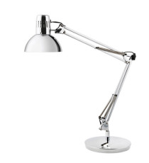 Lampada da tavolo Architect - 11 W - silver - Alba Lampada da tavolo Architect - 11 W - silver - Alba
