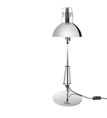 Lampada da tavolo Architect - 11 W - silver - Alba Lampada da tavolo Architect - 11 W - silver - Alba