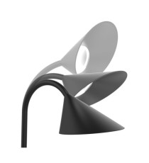 Lampada da tavolo Sol - a led - 4 W - nero - Unilux