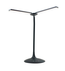Lampada da tavolo Twin - a led - 34 x 36 x 18 cm - nero - Alba Lampada da tavolo Twin - a led - 34 x 36 x 18 cm - nero - Alba