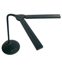 Lampada da tavolo Twin - a led - 34 x 36 x 18 cm - nero - Alba Lampada da tavolo Twin - a led - 34 x 36 x 18 cm - nero - Alba