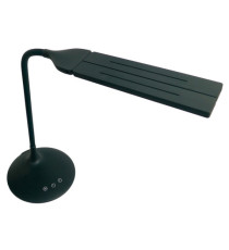 Lampada da tavolo Twin - a led - 34 x 36 x 18 cm - nero - Alba Lampada da tavolo Twin - a led - 34 x 36 x 18 cm - nero - Alba