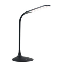 Lampada da tavolo Twin - a led - 34 x 36 x 18 cm - nero - Alba Lampada da tavolo Twin - a led - 34 x 36 x 18 cm - nero - Alba