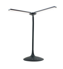 Lampada da tavolo Twin - a led - 34 x 36 x 18 cm - nero - Alba Lampada da tavolo Twin - a led - 34 x 36 x 18 cm - nero - Alba