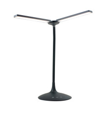 Lampada da tavolo Twin - a led - 34 x 36 x 18 cm - nero - Alba Lampada da tavolo Twin - a led - 34 x 36 x 18 cm - nero - Alba