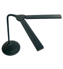 Lampada da tavolo Twin - a led - 34 x 36 x 18 cm - nero - Alba Lampada da tavolo Twin - a led - 34 x 36 x 18 cm - nero - Alba