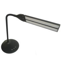 Lampada da tavolo Twin - a led - 34 x 36 x 18 cm - nero - Alba Lampada da tavolo Twin - a led - 34 x 36 x 18 cm - nero - Alba