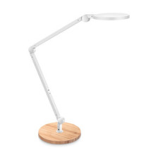 Lampada Giant - a led - con base in legno - bianco - Cep Lampada Giant - a led - con base in legno - bianco - Cep