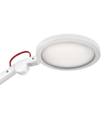 Lampada Giant - a led - con base in legno - bianco - Cep