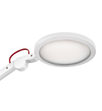 Lampada Giant - a led - con base in legno - bianco - Cep