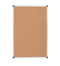 Lavagna - 45 x 60 cm - superficie in sughero - cornice in alluminio - Starline