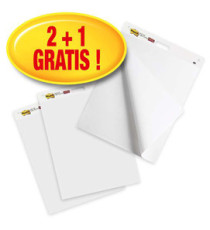 Lavagna adesiva Meeting Chart - bianco - Post-It - Promo pack 2+1 pezzi Lavagna adesiva Meeting Chart - bianco - Post-It - Promo pack 2+1 pezzi