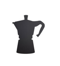Lavagna da parete Silhouette - 30 x 50 cm - forma moka - nero - Securit Lavagna da parete Silhouette - 30 x 50 cm - forma moka - nero - Securit