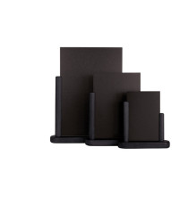 Lavagna da tavolo Elegant - A4 - 27,5 x 32 x 7 cm - nero - Securit