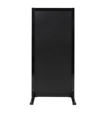 Lavagna da terra Stand Woody - 117 x 56 x 60 cm - nero - Securit