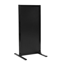 Lavagna da terra Stand Woody - 117 x 56 x 60 cm - nero - Securit