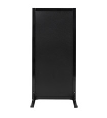 Lavagna da terra Stand Woody - 117 x 56 x 60 cm - nero - Securit