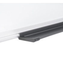 Lavagna magnetica - 90 x 120 cm - superficie in acciao laccato - cornice in alluminio - bianco - Starline