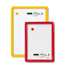 Lavagna magnetica Lmv - bianca - 35 x 50 cm - cornice in colori assortiti - Arda