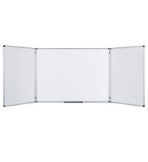 Lavagna magnetica Maya Trio - 90 x 240 cm (aperta) - bianco - Bi-Office Lavagna magnetica Maya Trio - 90 x 240 cm (aperta) - bianco - Bi-Office