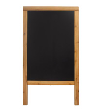 Lavagna Sandwich - cavalletto Teak - 69 x 125 cm - Securit