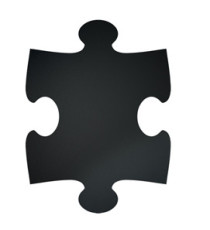 Lavagne da parete XXL Puzzle - 40 x 29,6 cm - Securit Lavagne da parete XXL Puzzle - 40 x 29,6 cm - Securit