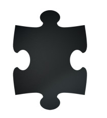 Lavagne da parete XXL Puzzle - 40 x 29,6 cm - Securit Lavagne da parete XXL Puzzle - 40 x 29,6 cm - Securit