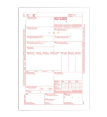 Lettera di vettura internazionale CMR SNAP - 31 x 21 cm - 5 copie autoric. - Data Ufficio