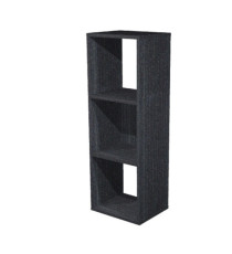 Libreria casellario Rainbow - 3 caselle - 35,9 x 29,2 x 103,9 cm - nero venato