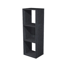 Libreria casellario Rainbow - 3 caselle - 35,9 x 29,2 x 103,9 cm - nero venato