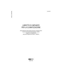Libretto impianto climatizzazione Veneto - 297 x 210mm - 48 fogli - Edipro Libretto impianto climatizzazione Veneto - 297 x 210mm - 48 fogli - Edipro
