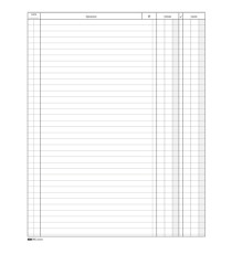 Libro cassa - 31 x 24,5cm - 100 fogli - Edipro Libro cassa - 31 x 24,5cm - 100 fogli - Edipro