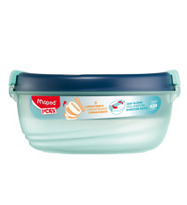 Lunch Bowl Origins - 3 scompartimenti - 19,5 x 18,5 x 9,2 cm - 1,4 L - blu - Maped