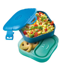 Lunch box 3 in 1 Picnik Concept - blu - Maped