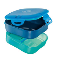 Lunch box 3 in 1 Picnik Concept - blu - Maped