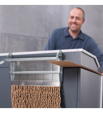 Macchina perfora cartoni ProfiPack P425 -  stand-alone - con aspiratore polvere - HSM