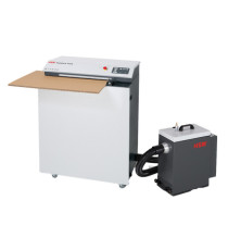 Macchina perfora cartoni ProfiPack P425 -  stand-alone - con aspiratore polvere - HSM