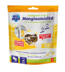Mangiaumidità appendibile compact 2 in1 - incanto floreale - 50 gr - Air Max Mangiaumidità appendibile compact 2 in1 - incanto floreale - 50 gr - Air Max