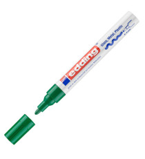 Marcatore permanente a vernice 750 - punta tonda - da 2 a 4 mm - verde - Edding