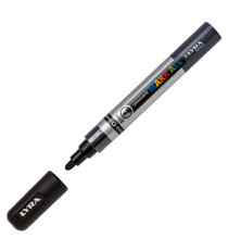 Marcatore a base d'acqua Graduate Mark All  - punta tonda 2mm - nero - Lyra Marcatore a base d'acqua Graduate Mark All  - punta tonda 2mm - nero - Lyra