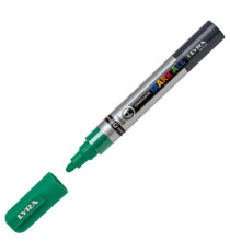 Marcatore a base d'acqua Graduate Mark All  - punta tonda 2mm - verde smeraldo - Lyra Marcatore a base d'acqua Graduate Mark All  - punta tonda 2mm - verde smeraldo - Lyra