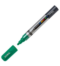 Marcatore a base d'acqua Graduate Mark All  - punta tonda 2mm - verde smeraldo - Lyra Marcatore a base d'acqua Graduate Mark All  - punta tonda 2mm - verde smeraldo - Lyra