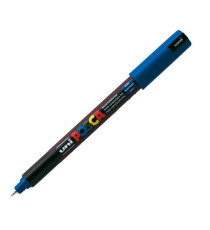Marcatore a base d'acqua Uni Posca Pen PC1M - punta extra fine 0,7mm - blu - Uni Mitsubishi