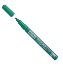 Marcatore permanente N50S  - punta tonda - verde - Pentel