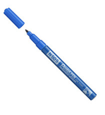 Marcatore permanente N50S - punta tonda - blu  - Pentel