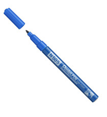 Marcatore permanente N50S - punta tonda - blu  - Pentel