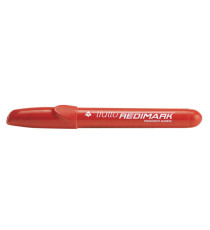 Marcatore permanente Redimark  - punta tonda - tratto 3,5mm - rosso - Tratto Marcatore permanente Redimark  - punta tonda - tratto 3,5mm - rosso - Tratto