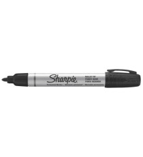 Marcatore permanente Small Metal barrel - punta tonda 1,0mm - nero - Sharpie Marcatore permanente Small Metal barrel - punta tonda 1,0mm - nero - Sharpie